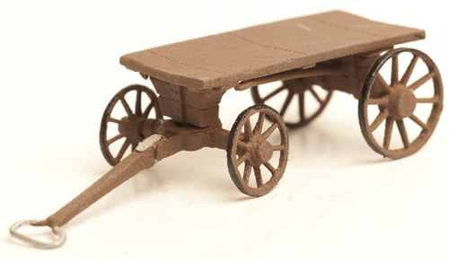Ferro Train M-215-FM - Baggage cart with spoked wheels, ready made model